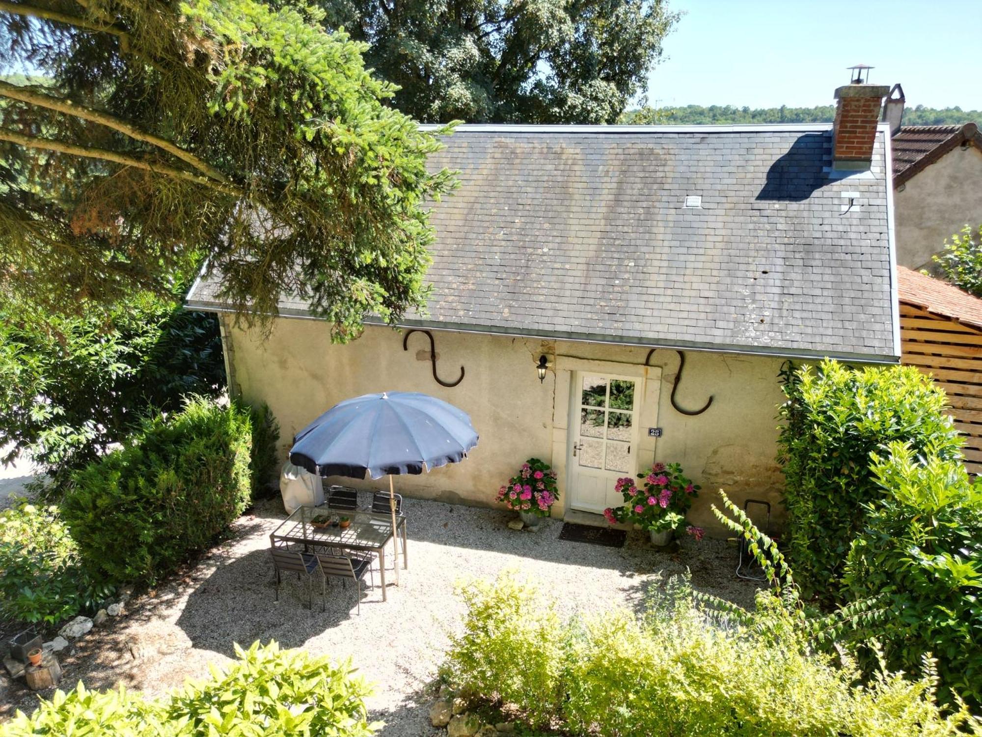Charming Cottage In Chateau Les Roches Gardens Mont-Saint-Jean  Exteriér fotografie